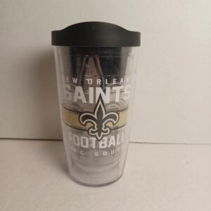 Tervis New Orleans Saints 16 oz. Tumbler Drinking Glass Cup With Lid Made In USA